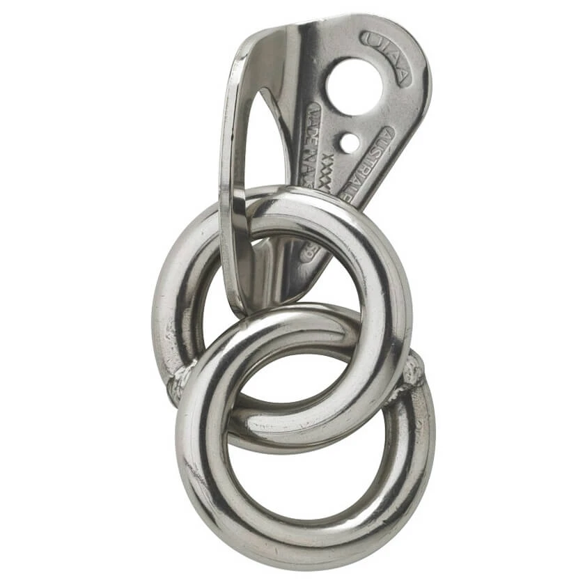 AustriAlpin - Hanger Top 10 Mm Double Ring - Belay Anchor 1 AustriAlpin - Hanger Top 10 Mm Double Ring - Belay Anchor