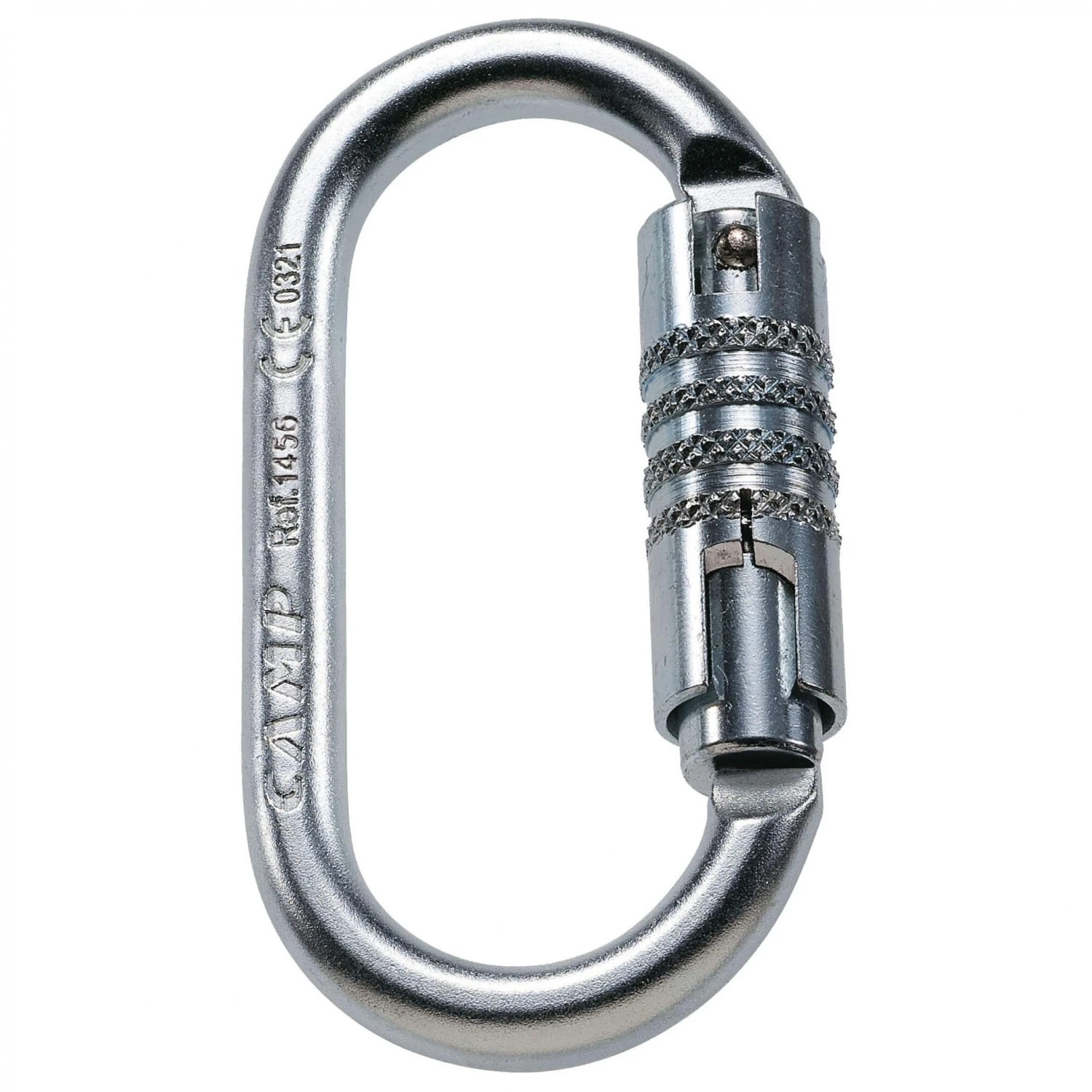 C.A.M.P. - Oval Pro 3Lock - Steel Carabiner 1 C.A.M.P. - Oval Pro 3Lock - Steel Carabiner