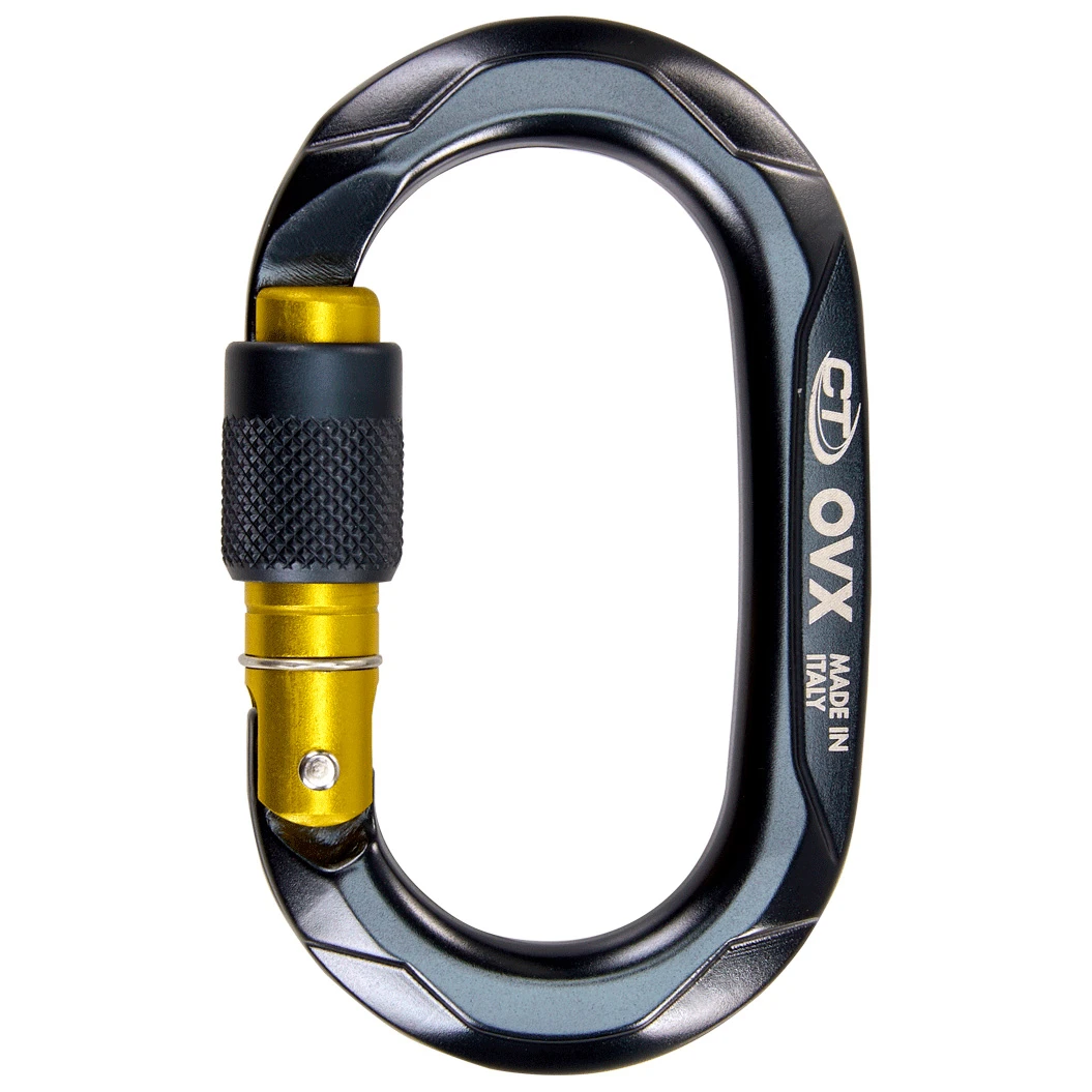 Climbing Technology - OVX Carabiner - Screwgate Carabiner 1 Climbing Technology - OVX Carabiner - Screwgate Carabiner