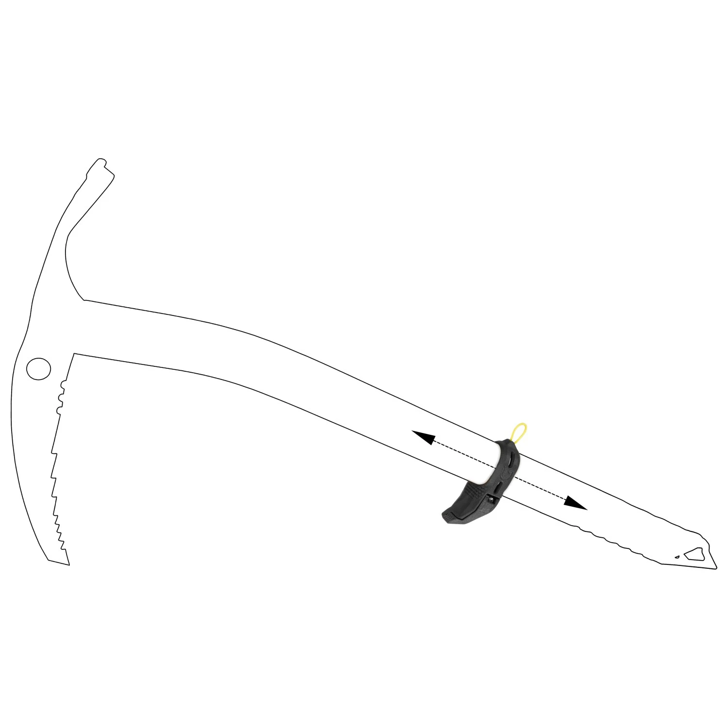 Grivel - G-SLIDER - Ice Axe 4 Grivel - G-SLIDER - Ice Axe - Image 4