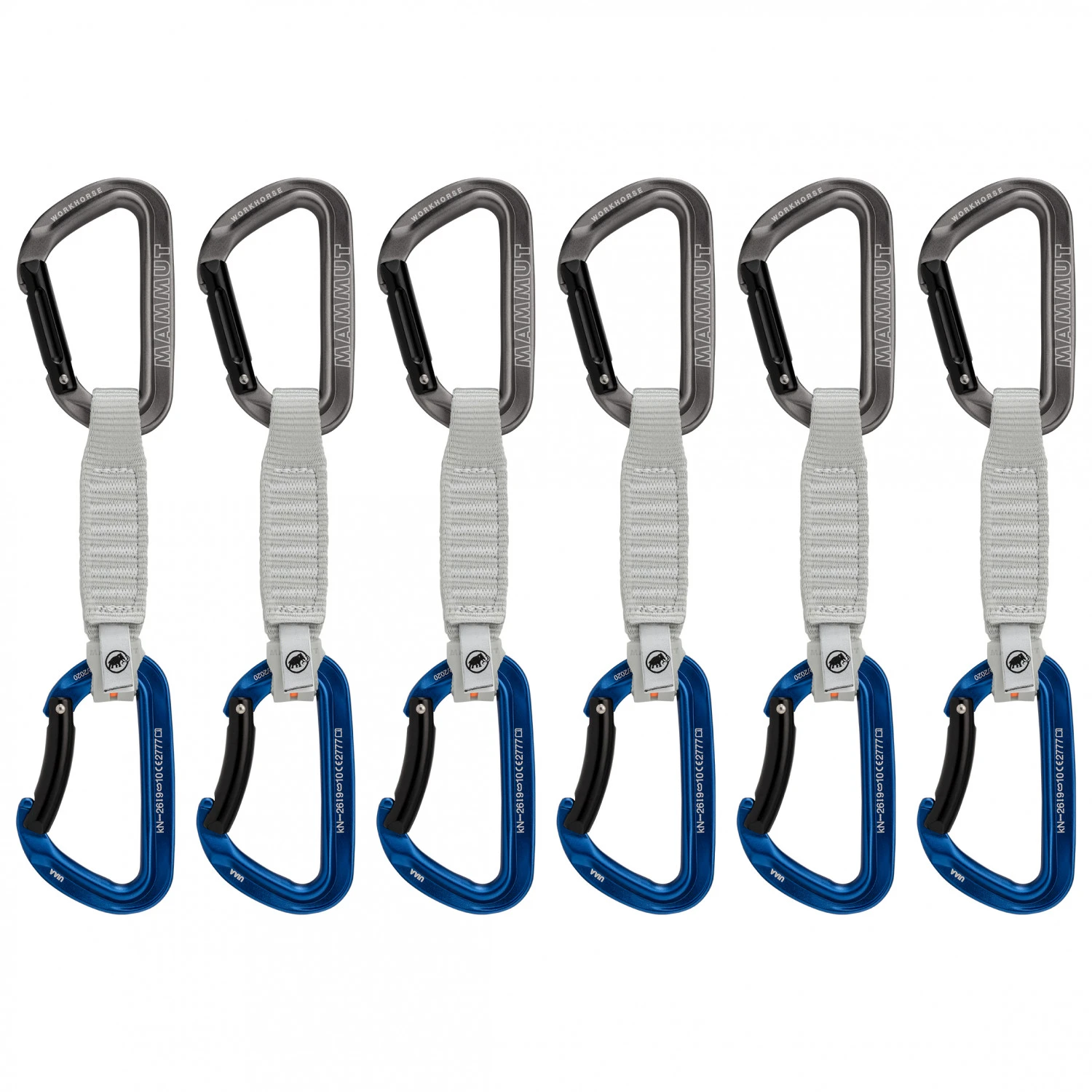 Mammut - Workhorse Keylock Quickdraws - Quickdraw 1 Mammut - Workhorse Keylock Quickdraws - Quickdraw