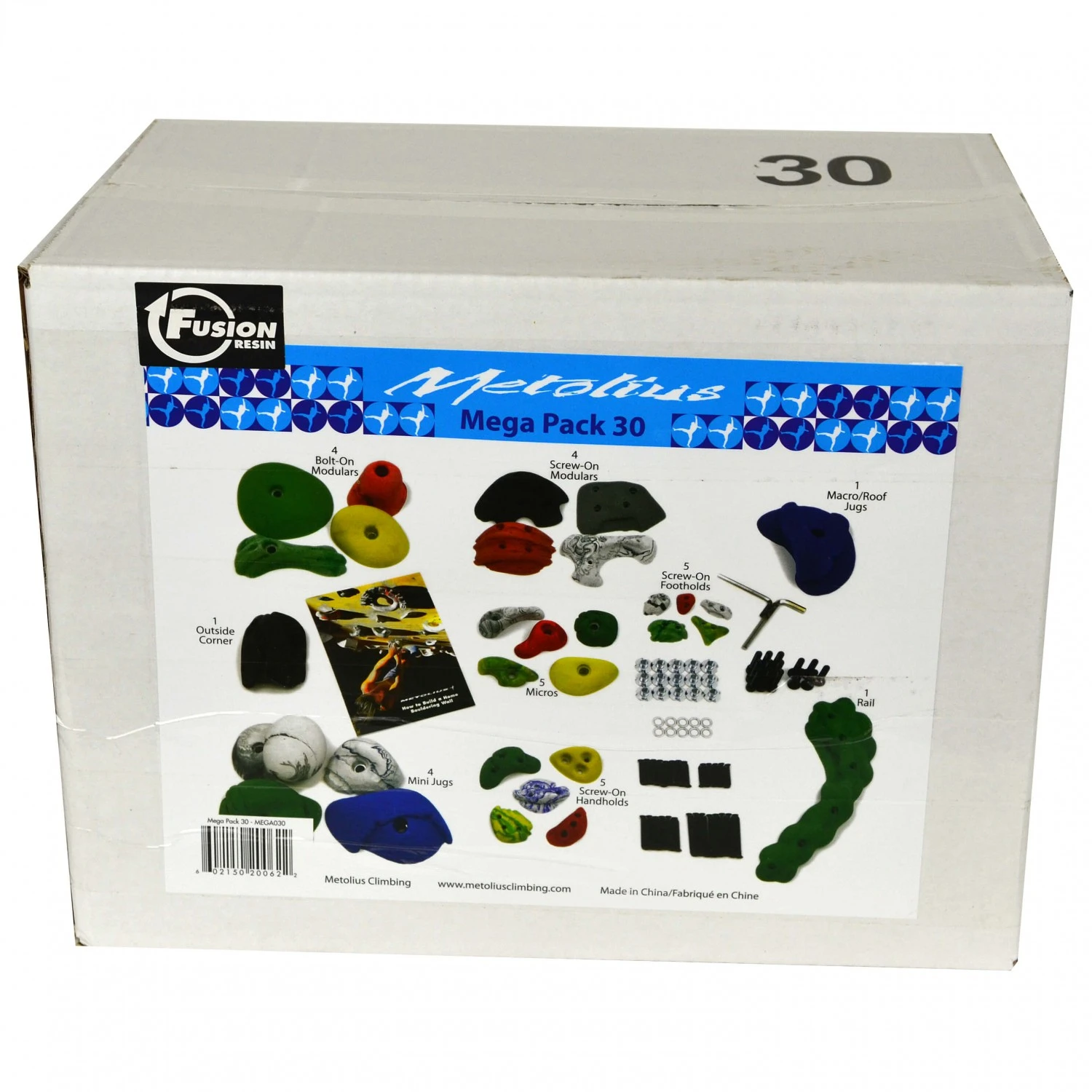 Metolius - Mega Pack 30 - Climbing Holds 1 Metolius - Mega Pack 30 - Climbing Holds