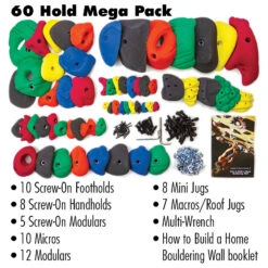 Metolius - Mega Pack 60 - Climbing Holds