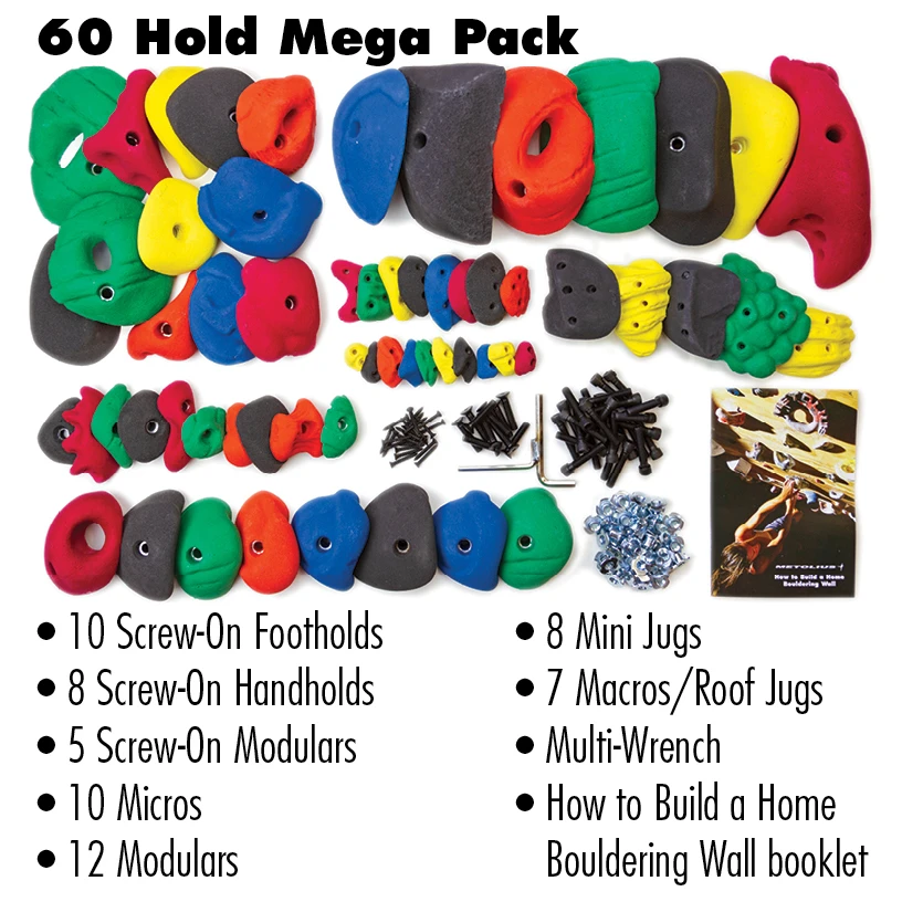 Metolius - Mega Pack 60 - Climbing Holds 1 Metolius - Mega Pack 60 - Climbing Holds