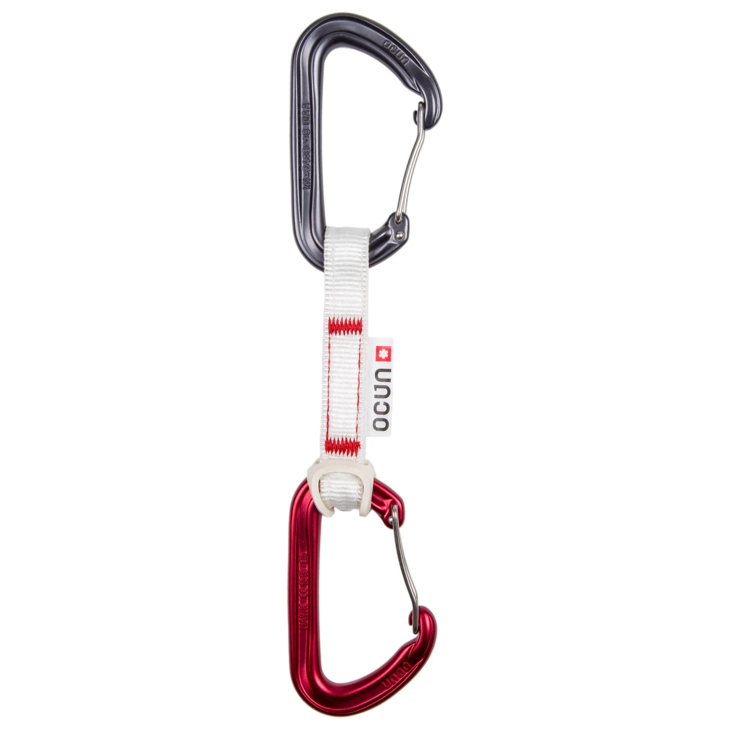 Ocun - Hawk QD Wire Bio-Dyn-Ring 15 Mm - Quickdraw 1 Ocun - Hawk QD Wire Bio-Dyn-Ring 15 Mm - Quickdraw