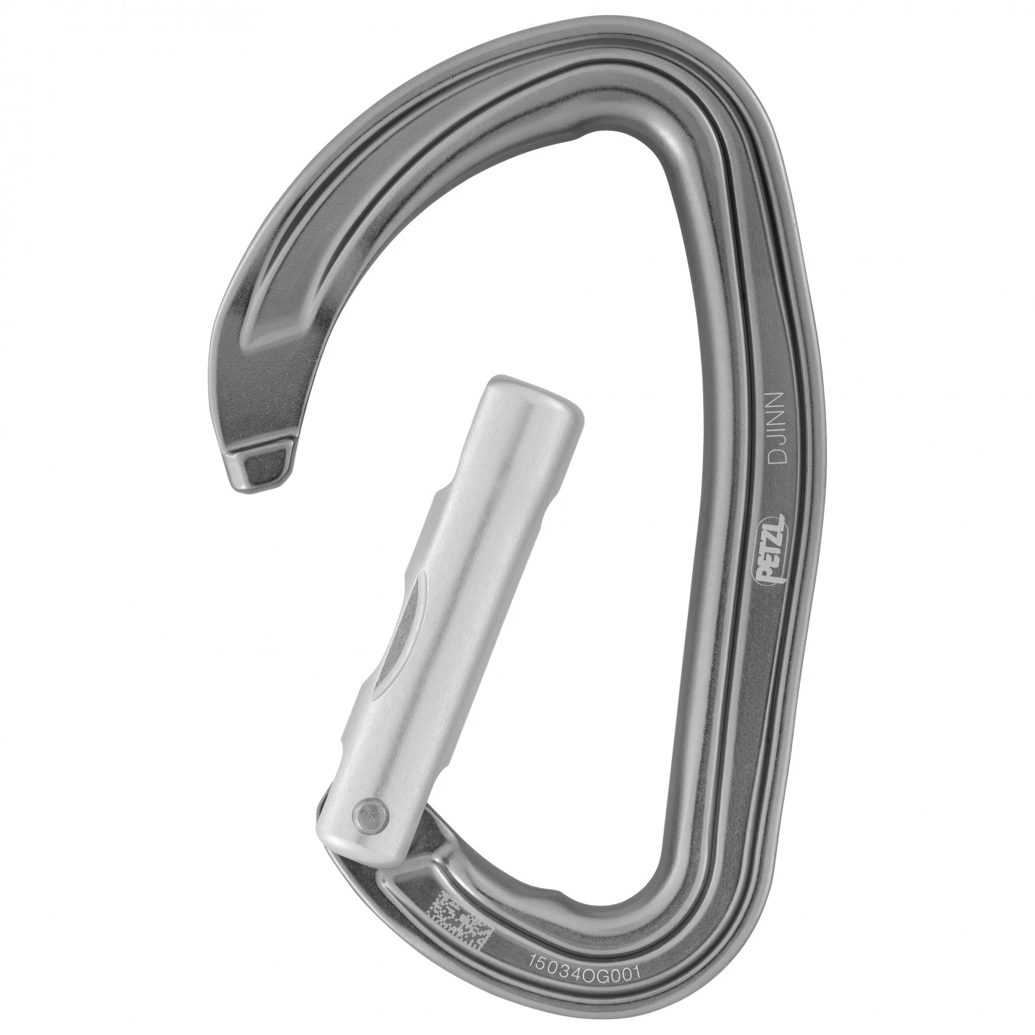 Petzl - Djinn Straight Gate - Snapgate Carabiner 2 Petzl - Djinn Straight Gate - Snapgate Carabiner - Image 2